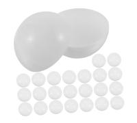 MAGICLULU 50pcs Plastic Raffle Balls 4cm Diameter Hollow Draw Balls Openable Party Props for Bingo Christmas Halloween
