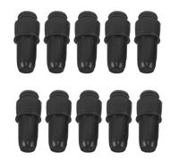 MAGICLULU 50pcs Plastic Speaker Grill Fasteners for Speaker Parts Accessories, Black Loudspeaker Grill Clips with Easy Installation and Sturdy Plastic Material, for Home Entertainment Setups