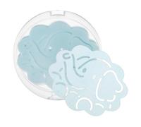 MAGICLULU 50pcs Portable Travel Hand Soap Sheets for Adults, Disposable Individually Packaged Glycerinum Soap Sheets with Cute Elephant Shape, for Camping and Public Places