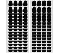 MAGICLULU 50pcs Silicone Saxophone Mouthpiece Cushions Pads Adhesive Patch for Alto Tenor Saxophone Mouthpiece Protection and Comfort