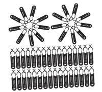 MAGICLULU 50pcs Weatherproof Plastic Christmas Light Clips with Locking Gutter Hooks for Outdoor String Light Hanging Installation Gutters Brick Tile Trees Secure Festive Decoration Hangers