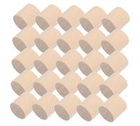MAGICLULU 50pcs Wooden Cylindrical Craft Blocks for Carving and DIY Projects, Versatile Educational Tool for Children, Unfinished Wood Material Suitable for Science Textbooks and Art Crafts