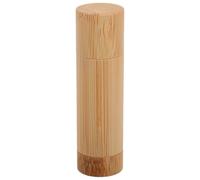 MAGICLULU 5g Bamboo Lipstick Tube Lip Balm Tube 5g Refillable Storage for Lipsticks Stylish Unique Design Sl ppearance for Women for Home Travel Use