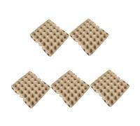 MAGICLULU 5pcs 30-count Paper Pulp Egg Trays Biodegradable Egg Holders for Refrigerator Organising Reusable Protective Cartons Not Easy to Break Eco-friendly Storage