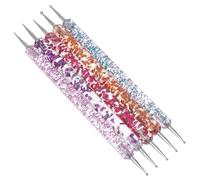MAGICLULU 5pcs Acrylic Nail Dotting Pen Set for Manicure with Dual-ended Design, Practical Nail Decoration Tool for Salon and Daily Use, Suitable for Beginners and Professionals