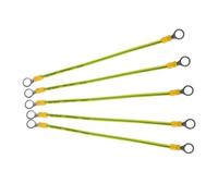 MAGICLULU 5pcs Automotive Ground Straps Braided Copper Engine Ground Strap Kit Heavy Duty Earth Bonding Wire for Car Battery Connection with Robust Build and Easy Installation