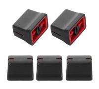 MAGICLULU 5pcs Black Plastic Fader Knobs for Mixer Slider Replacement, Resistant to Wear and Tear with Effortless Adjustment, Simple Design for Console Mixer Accessories