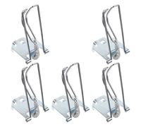 MAGICLULU 5pcs Cash Register Clip Metal Cash Drawer Insert Replacement Secure Note Holder for Drawer Bill and Ticket Holder