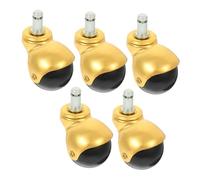 MAGICLULU 5pcs Heavy Duty Office Chair Wheels Silent Swivel Furniture Roller Casters for Multi-surface Use Tile Carpet Smooth Rotation for Workbenches Rolling Carts and Chairs