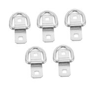 MAGICLULU 5pcs Heavy Duty Truck Tie Down Hooks Bolt D Rings for Trailers Cargo Secure Transit Anchors Installation Metal Trailer Hook Accessories