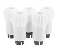 MAGICLULU 5pcs Infusion Stand Connector 25mm to 19mm Mid Tube Adapter, Plastic Infusion Pole Attachment Fitting for Hospital and Clinic Drip Stands