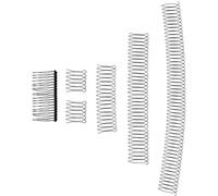 MAGICLULU 5pcs Invisible Comb Hair Finishing Fixer Comb Hair Bun Holder Volume Women Finishing Fixer Bobby Pin Barrettes U Shape Clip Issue Card Miss Girl Metal