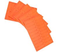 MAGICLULU 5pcs Laboratory Microscope Slide Holder with Slots Vertical Space-saving Slide Drying Rack for Secure Storage and Fast Drying Suitable for Microbiology and Cell Studies