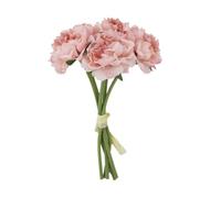 MAGICLULU 5pcs Lifelike Peony Bouquet Artificial Flowers Made of Silk Cloth and Plastic, No Water Needed Decorative Faux Peonies for Wedding, Birthday Party and Home Decor