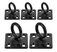 MAGICLULU 5pcs M6 Stainless Steel Rotary Wall Hooks Ceiling Mount Anchor for Indoor Hanging, Multipurpose Heavy Duty Ceiling Hooks for Garage, Warehouse and Gym Storage