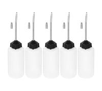 MAGICLULU 5pcs Ml Plastic Sewing Machine Oil Bottle with Extended Nozzle