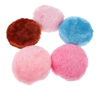MAGICLULU 5pcs Powder Puff - Loose Powder Puff - Reusable Makeup Sponge For Rouge Highlight Shadow Eyes Contouring Cosmetic Applicator for Women