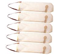 MAGICLULU 5pcs Reusable Mesh Produce Bags Hanging Mesh Laundry Bag Breathable Garlic Onion Storage Pouch Vacuum Storage
