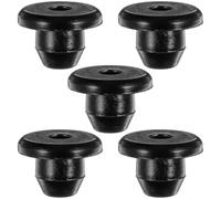 MAGICLULU 5pcs Rubber Oil Filler Plugs Floor Jack Plugs Black Hydraulic Jack Bung Easy Installation