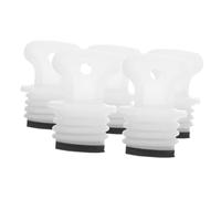 MAGICLULU 5pcs Rubber Sealing Stopper Hot Water Bottle Screw Plug Leakproof Replacement for Warm Water Bag Safety Cap