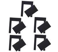 MAGICLULU 5pcs Self-adhesive Dog Nail File Sandpaper Replacement Pads for Pet Nail Trimming and Claw Care, Black Multi-pet Compatible Scratchboard Sheets for Painless Grooming
