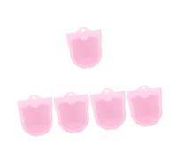 MAGICLULU 5pcs Silicone Face Scrubber for Women Gentle Facial Cleansing Brush Lady Skin Care Tool for Home Use