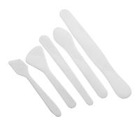 MAGICLULU 5pcs Stainless Steel Mini Spatula Beauty Scooper Sl ompact Lightweight Spoon for Women and Travel Beauty Routine Smooth Finish Maximizing Efficiency