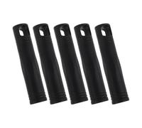 MAGICLULU 5pcs Thickened Plastic Mop Handle End Caps Replacement Rod Handle Grip Sleeves for Broom Poles and Cleaning Tools Secure Fit Accessories