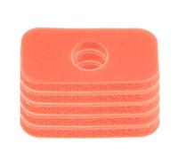 MAGICLULU 5pcs Violin Bow Grip Kit for Beginners Orange Latex Sponge Material, Hand Position Correction and Easy Installation, for Teaching and Extended Practice Sessions