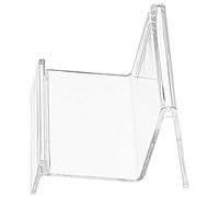 MAGICLULU 5pcs Wallet Display Racks Business Cards Holder Simple Shape PC Plastic Not Easy to Break Desktop Organizer for Store Displayed as Decoration