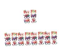 MAGICLULU 5sets 6pcs Mexican Party Glasses Decorations Fun Eyeglasses for Carnival Fiesta Theme Events Lightweight Paper Frames for Easy Wear Unique Photo Props 6pcs*5