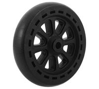 MAGICLULU 6-inch Heavy Duty Bbq Grill Caster Wheels 33mm Plastic Replacement Wheels Outdoor Gas Grill Utility Cart Smooth Rolling for Patio Cooking