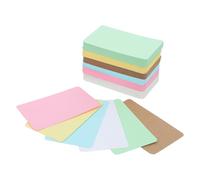 MAGICLULU 600pcs Blank Word Cards DIY Study Notes Craft Message Tags for Birthday Greetings Wedding Invitations