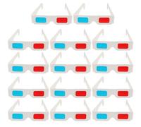 MAGICLULU 60pcs Disposable Paper 3d Glasses Red Blue Anaglyph for Spectacular Visual Experience, Lightweight Paper Frame Suitable for Cinema and 3d Movies, for Ages