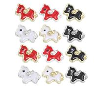 MAGICLULU 60pcs Horse Nail Art Charms with Cute 3d Animal Designs, Metal Material, Easy Application, Versatile Use and Women, for Daily Wear and Special Occasions DIY Manicure