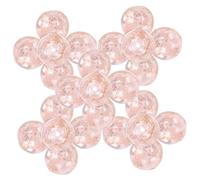 MAGICLULU 60Pcs Pink Luminous Glass Pearl Beads Small DIY Jewelry Making Kit for Bracelets Necklaces Hairpins Creative Craft Supplies