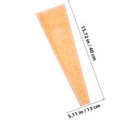 MAGICLULU 60pcs Small Bouquet Sleeve Single Rose Wrap Kraft Paper Floral Wrap for Bouquets Open Bottom Delicate Beautiful Design for Flower Retail Stores Mother's Day Display Elegance