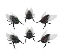 MAGICLULU 6PCS Cicada Insect Model with Windup Action Educational Crawling Figurines for Cognitive Development Nature