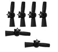 MAGICLULU 6pcs Extension Pole Swivel Adapter with Adjustable Angle and Precision Bearings, Plastic Rotating Joint for Window Squeegees and Extension Poles, for Stair Banister Gaps and High