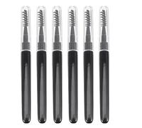 MAGICLULU 6pcs Eyelash Mascara Brush Mascara Applicator Plastic Man-made Fiber Ergonomic Design Easy to Hold for Women Outdoor Travel