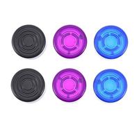 MAGICLULU 6pcs Guitar Effect Footswitch Toppers Protective Caps Small Plastic Replacement for Pedal Foot Nails with Smooth Edges Convenient for Guitar Effect Footswitch Protection