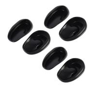 MAGICLULU 6pcs Hair Coloring Ear Protectors Lightweight Hair Dyeing Ear Caps for Adults and Reusable Salon Accessories Preventing Chemical Stains and Heat Protection