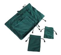 MAGICLULU 6pcs Jewelry Storage Pouches Small Drawstring Pouches Fabric Bags Soft to The Touch Lint Fabric Prevents Items from Falling for Organizing Small Items at Home