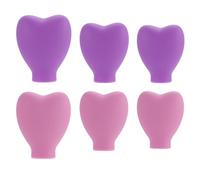 MAGICLULU 6pcs Makeup Brush Guard Cover Brush Sleeve Silicone for Storing and Travelling