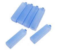 MAGICLULU 6pcs Reusable Ice Packs for Cooler Bag and Air Cooler Fan, Lightweight Pe Material with Rapid Cooling Function, Compact Design for On-the-go Cooling during Hot Summer Days