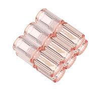 MAGICLULU 6pcs Reusable Lip Gloss Tubes Transparent Mini Lip Balm Containers with Wand Applicator Lightweight Plastic DIY Refillable Lipstick Bottles for Travel and Makeup