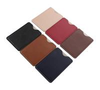 MAGICLULU 6pcs RFID Blocking Wallet Holder for Men with Pu Anti-Magnetic Material, Card Holder Protector Sleeves for Travel and Daily Errand Runs