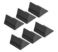MAGICLULU 6pcs Stainless Steel Business Card Holder Desk with Vertical Structure for Office Desk and Reception Counters, Sturdy and Modern Card Holder to Enhance Professional Image