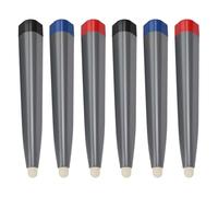 MAGICLULU 6pcs Touchscreen Whiteboard Pen Set - Ir Touch Stylus with Felt Tip, Battery-free Digital Board Markers in Black, Red Blue for Classroom Interactive Teaching