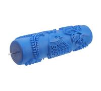 MAGICLULU 7 Inch Rubber Paint Roller Embossed Textured Patterned Wall Decoration Paint Roller DIY Grain Texture for Home Improvement